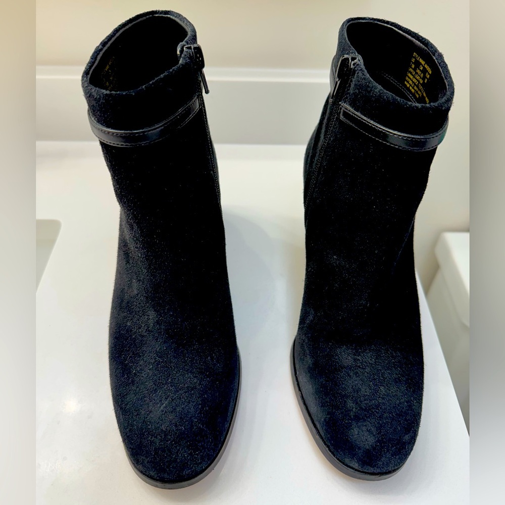 Kate Spade Black Suede Ankle Boots – Size 7,5